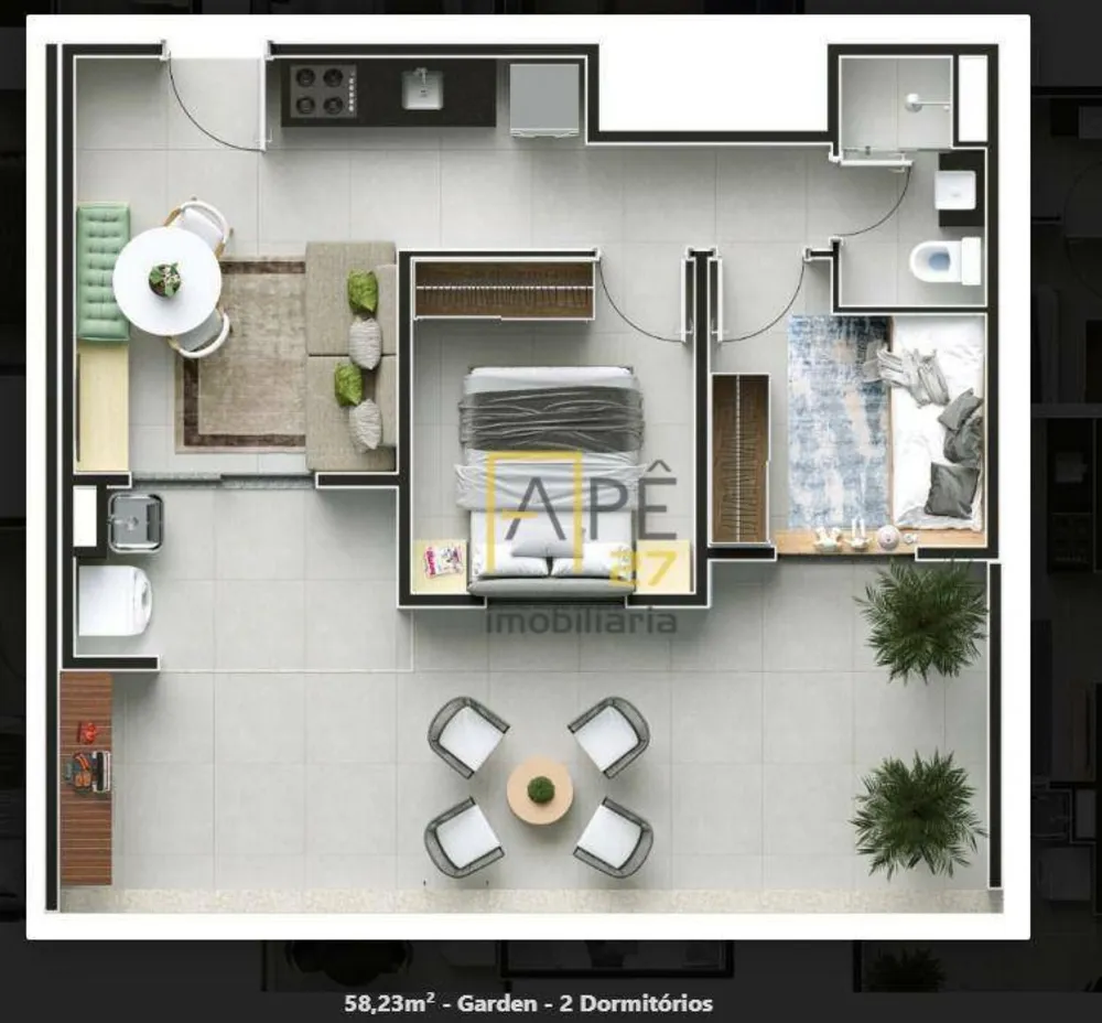 Apartamento, 1 quarto, 30 m² - Foto 16