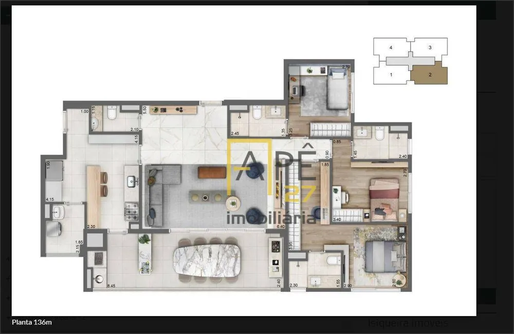 Apartamento, 3 quartos, 113 m² - Foto 11