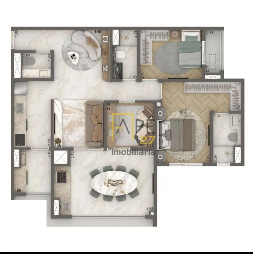 Apartamento, 1 quarto, 50 m² - Foto 11