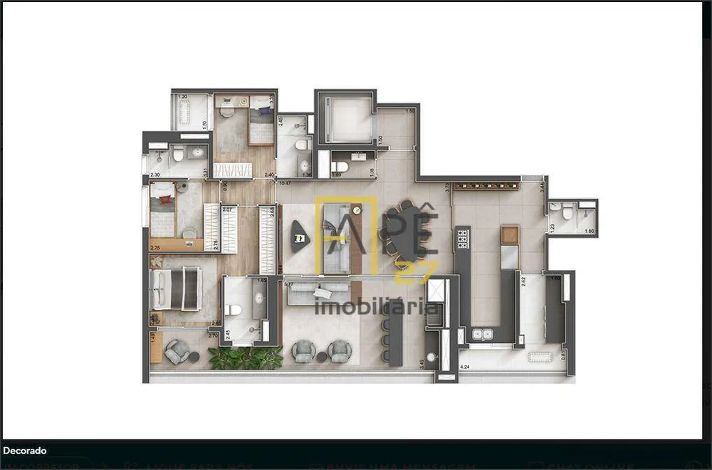 Apartamento, 3 quartos, 157 m² - Foto 4