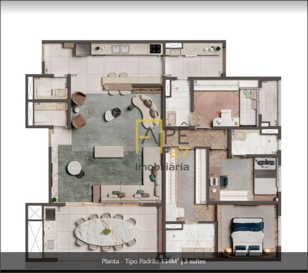Apartamento, 2 quartos, 75 m² - Foto 10
