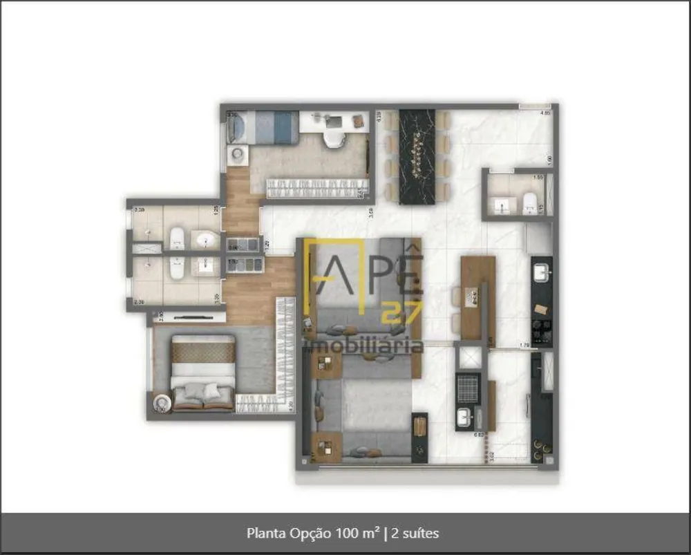 Apartamento, 2 quartos, 71 m² - Foto 10