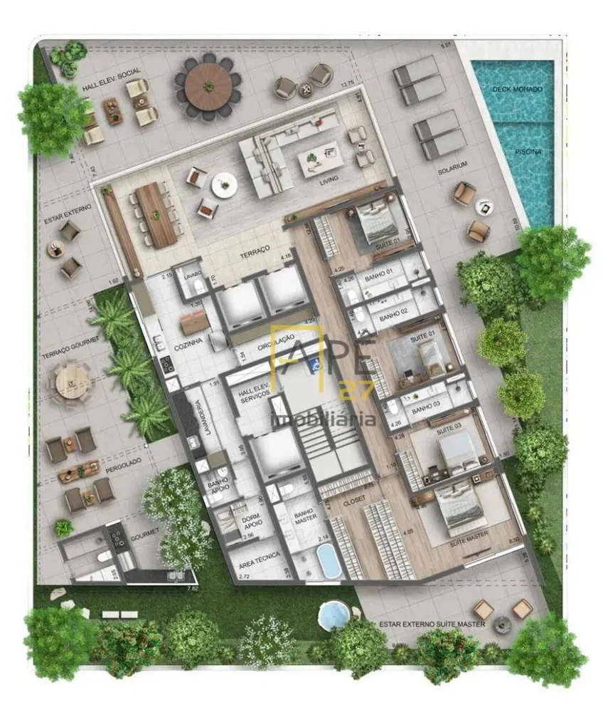 Apartamento, 4 quartos, 413 m² - Foto 5