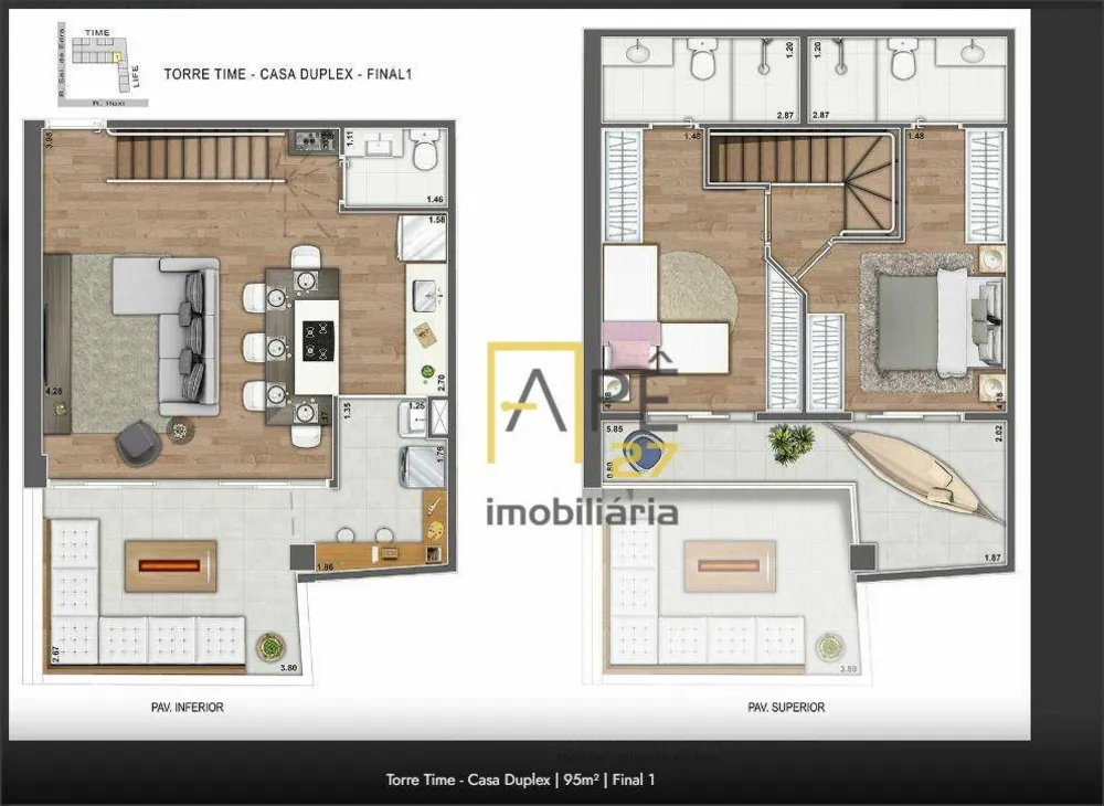 Apartamento, 2 quartos, 67 m² - Foto 4