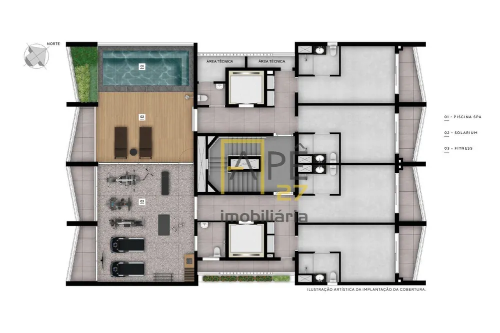Kitnet-Studio, 27 m² - Foto 8
