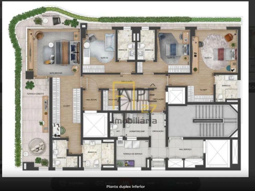 Apartamento, 3 quartos, 201 m² - Foto 6