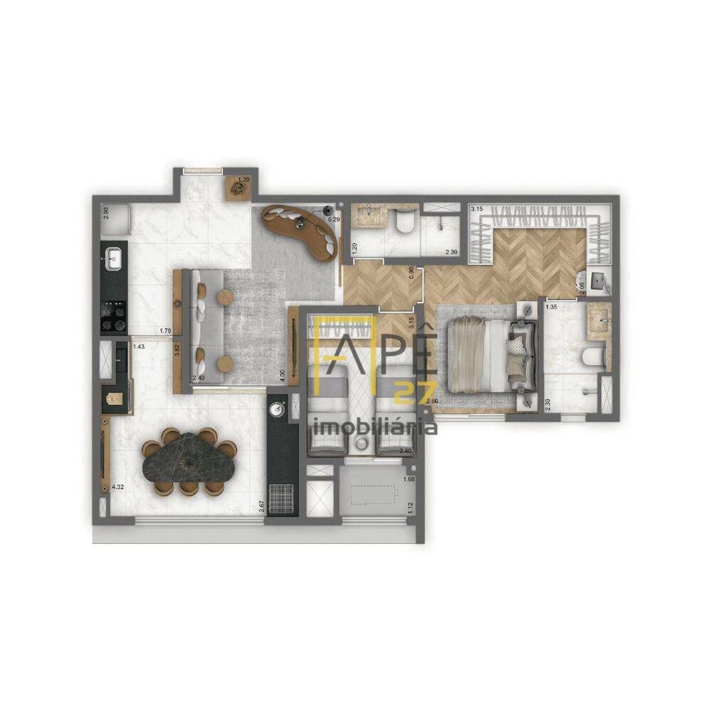 Apartamento, 2 quartos, 72 m² - Foto 14
