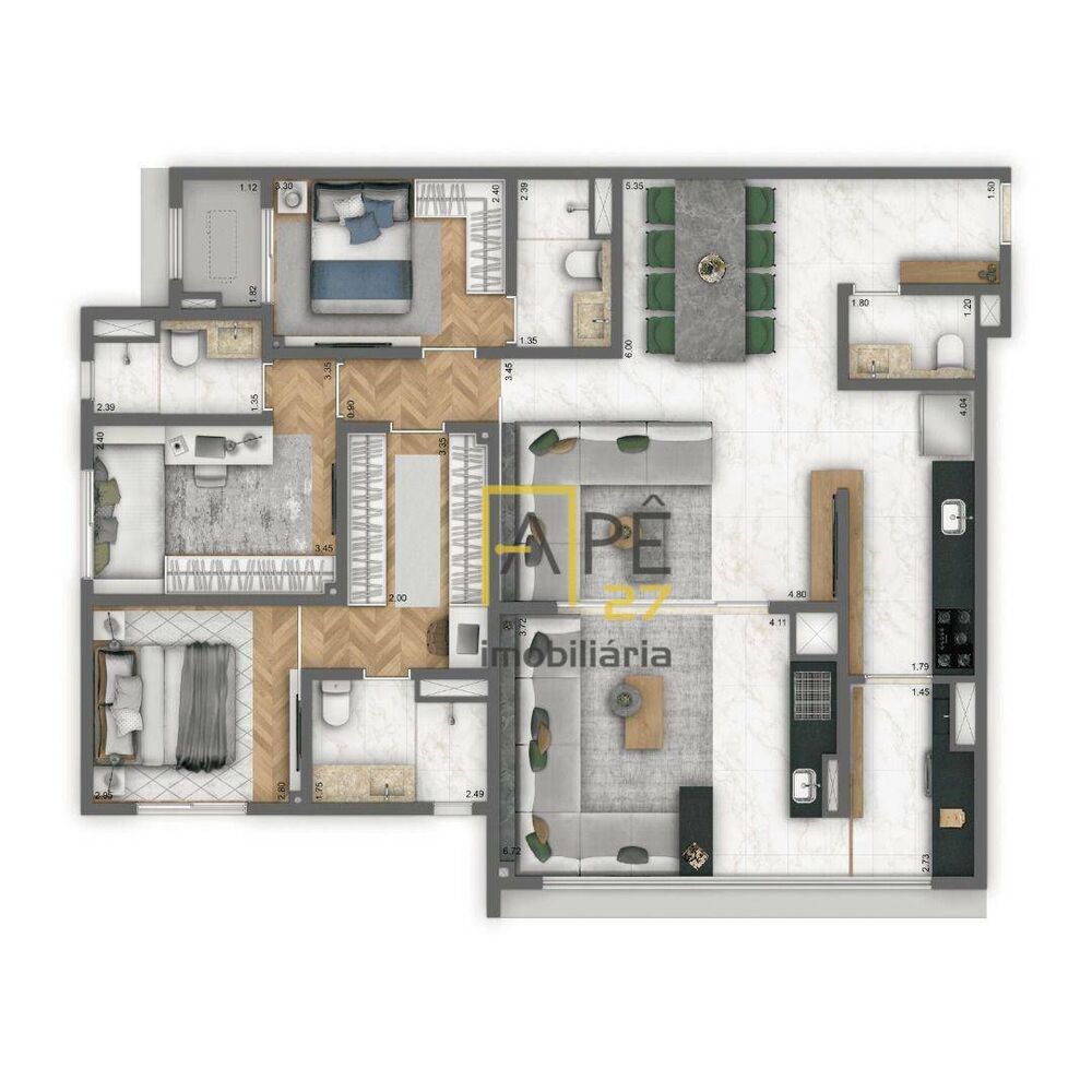 Apartamento, 2 quartos, 72 m² - Foto 17