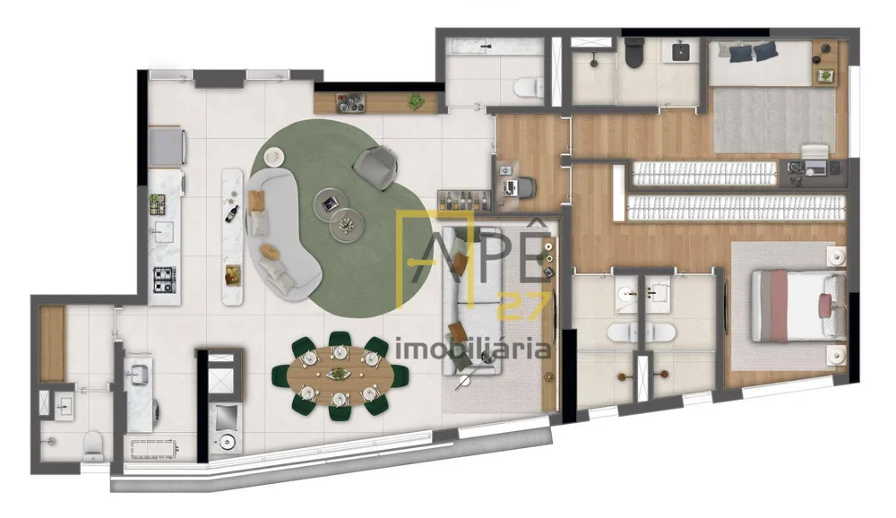 Apartamento, 3 quartos, 121 m² - Foto 13