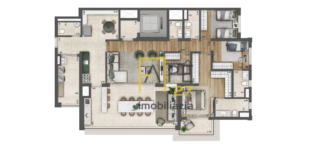 Apartamento, 3 quartos, 86 m² - Foto 8
