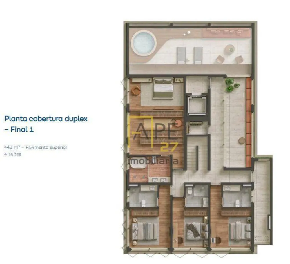Apartamento, 4 quartos, 252 m² - Foto 4