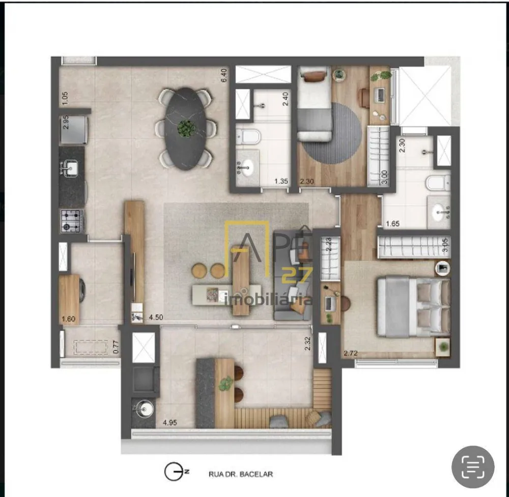 Apartamento, 2 quartos, 86 m² - Foto 8