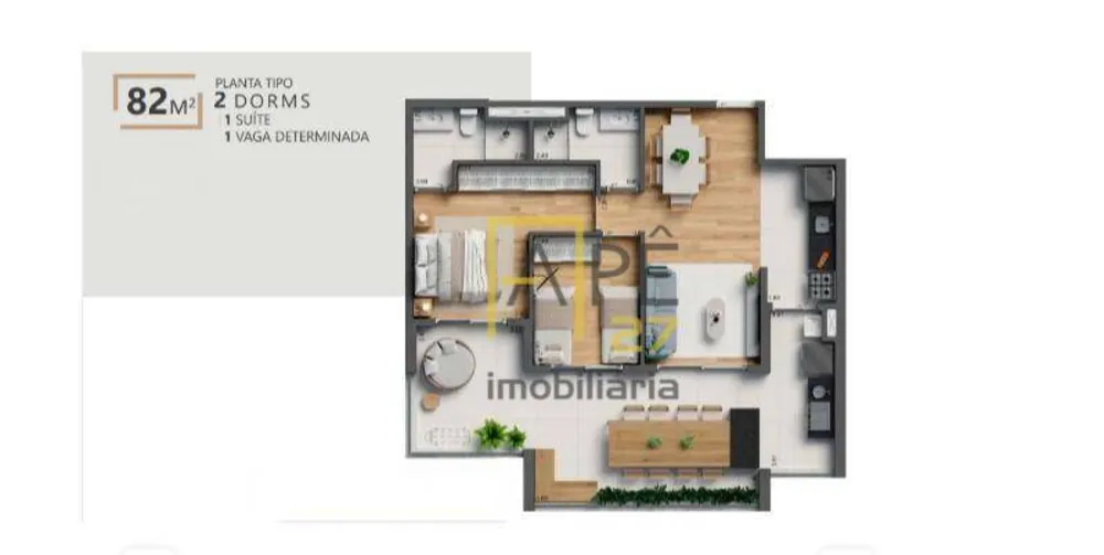 Apartamento, 2 quartos, 63 m² - Foto 14