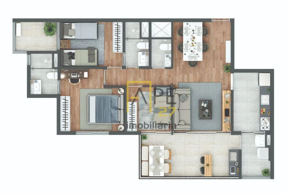 Apartamento, 2 quartos, 69 m² - Foto 10