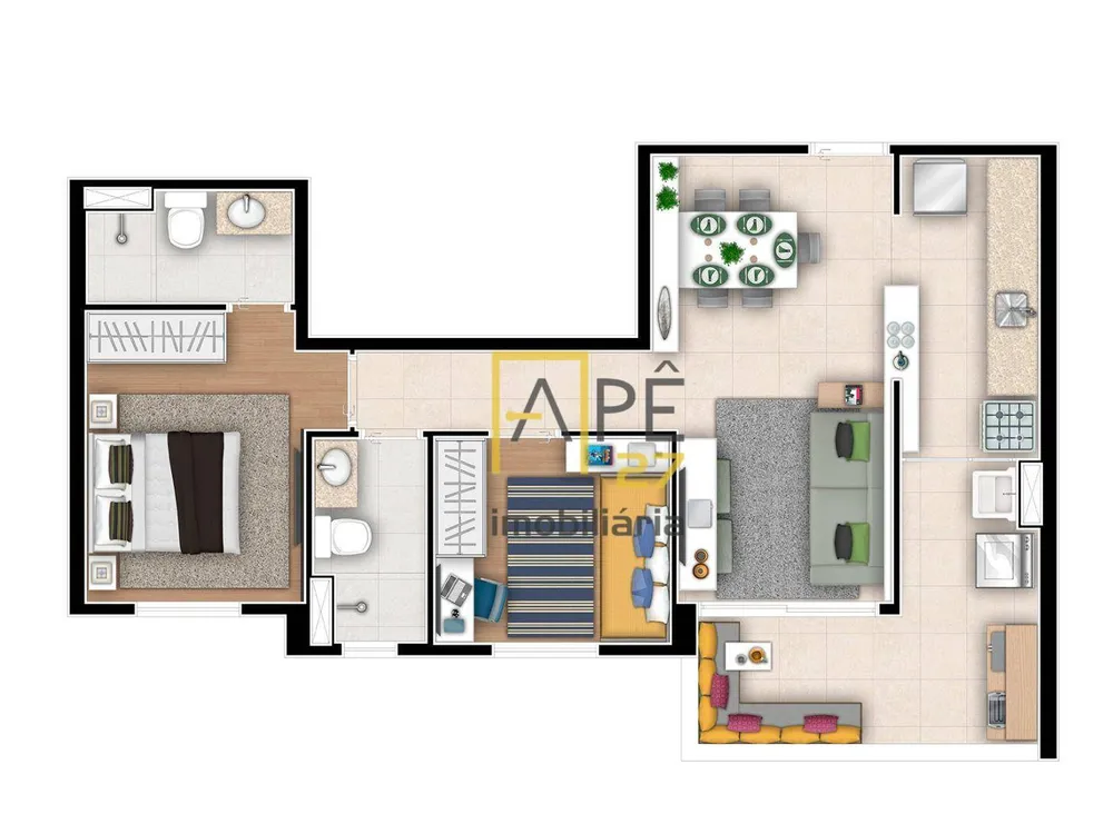 Apartamento, 2 quartos, 63 m² - Foto 8