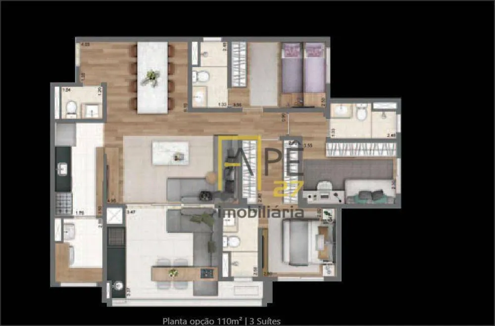 Apartamento, 3 quartos, 84 m² - Foto 8
