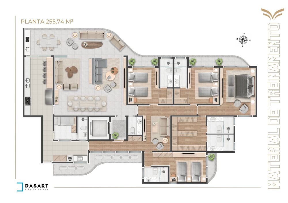 Apartamento, 4 quartos, 255 m² - Foto 11
