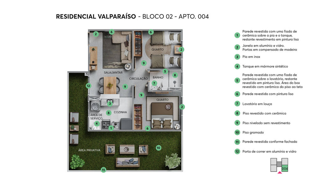 Apartamento, 2 quartos, 42 m² - Foto 8