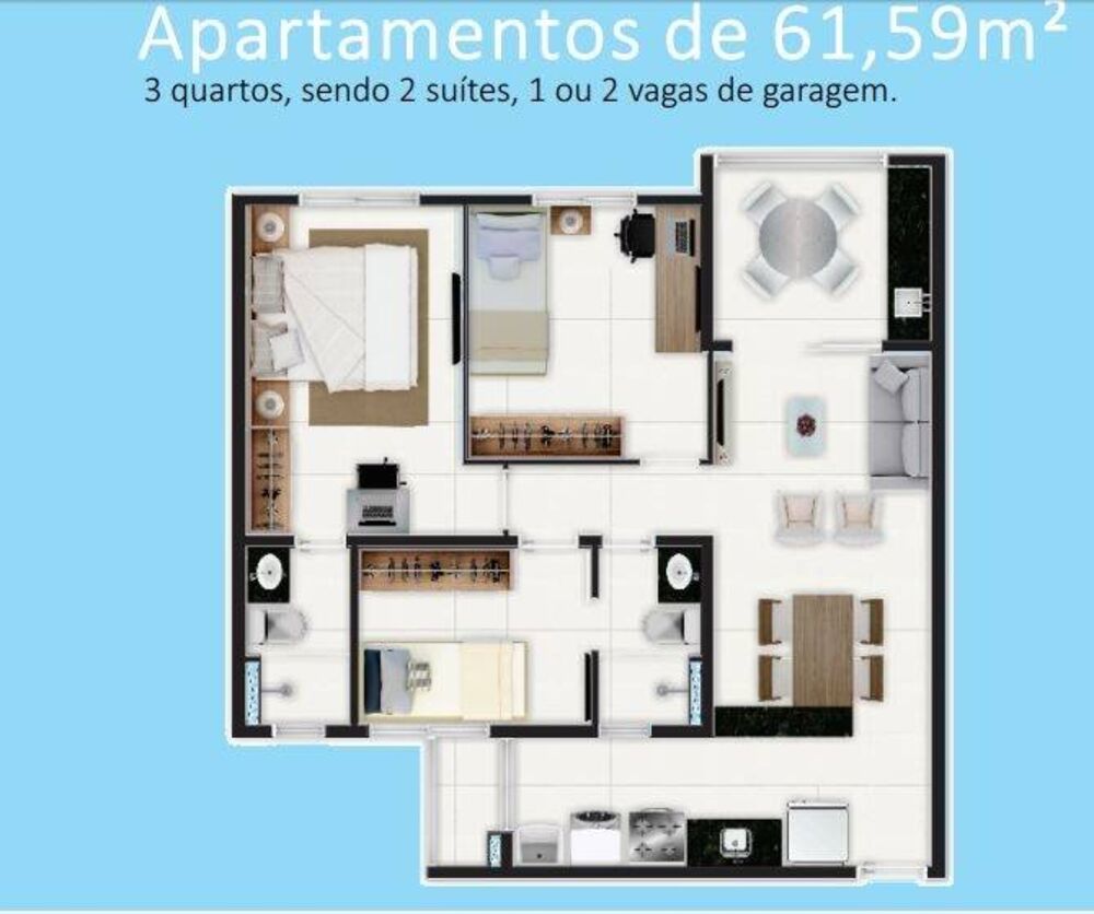 Apartamento, 3 quartos - Foto 8