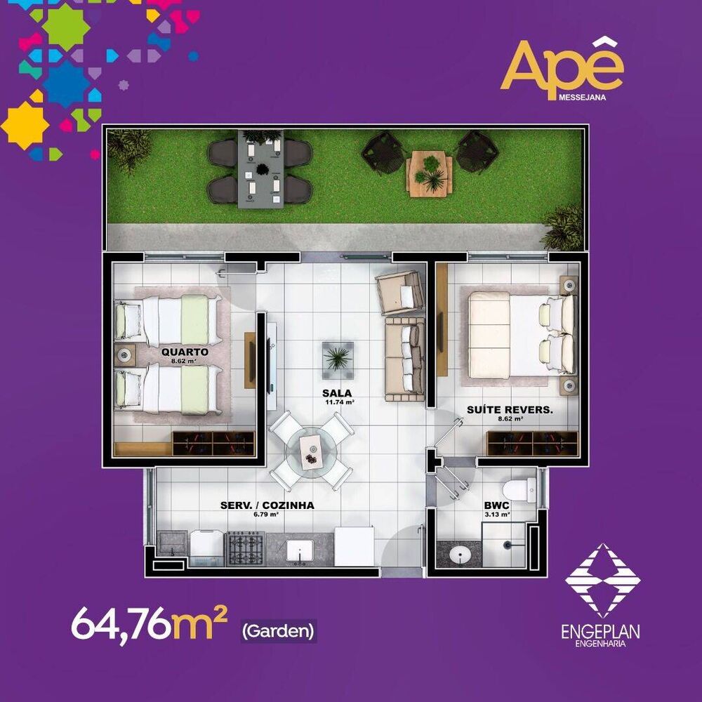 Apartamento, 2 quartos, 4564 m² - Foto 8