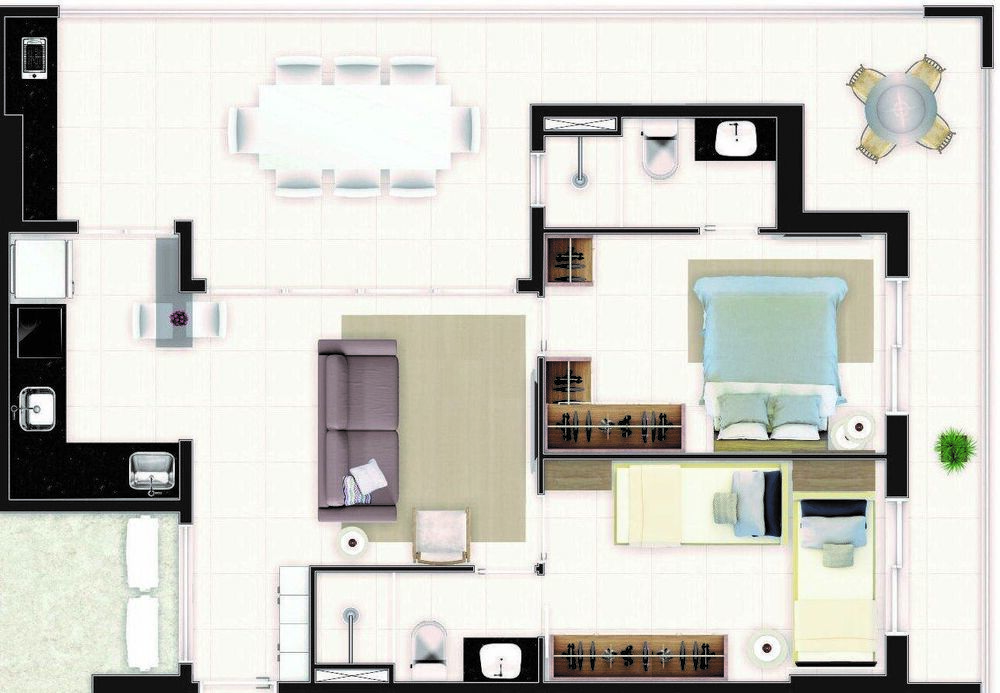 Apartamento à venda com 2 quartos - Foto 4