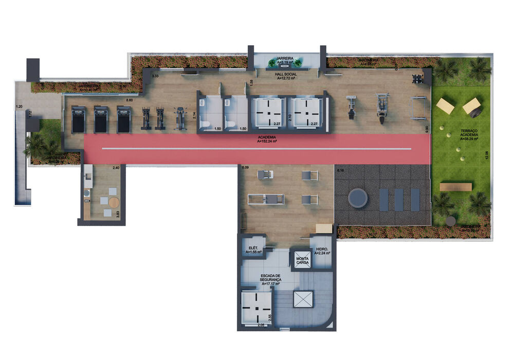 Apartamento, 4 quartos, 205302 m² - Foto 10