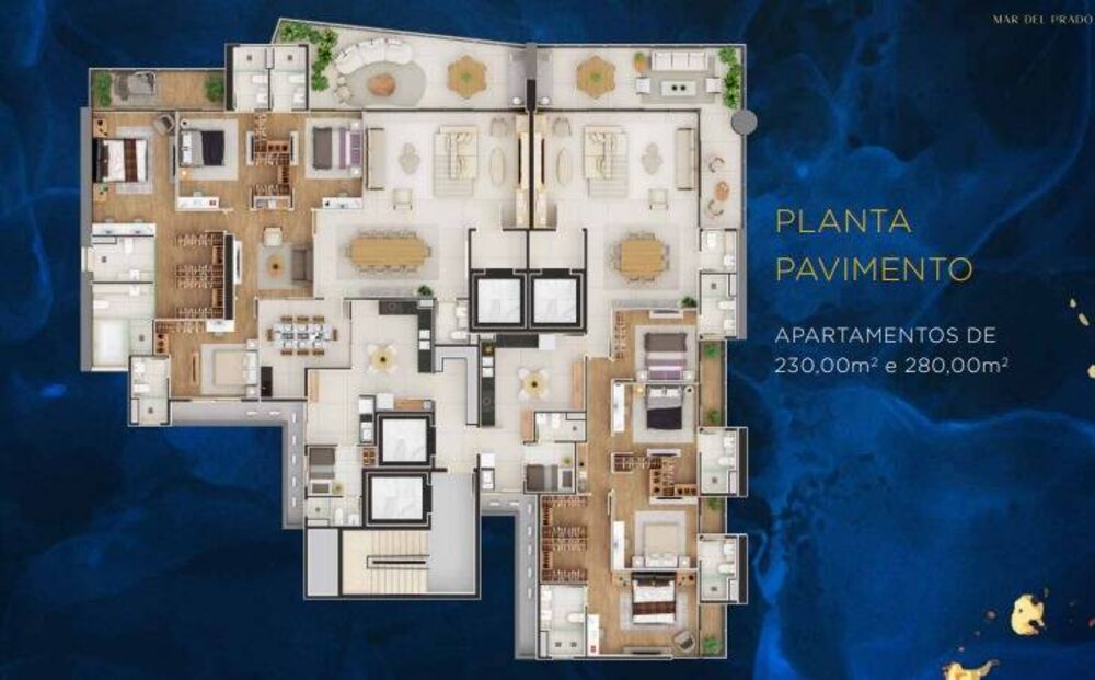 Apartamento, 4 quartos, 230280 m² - Foto 11