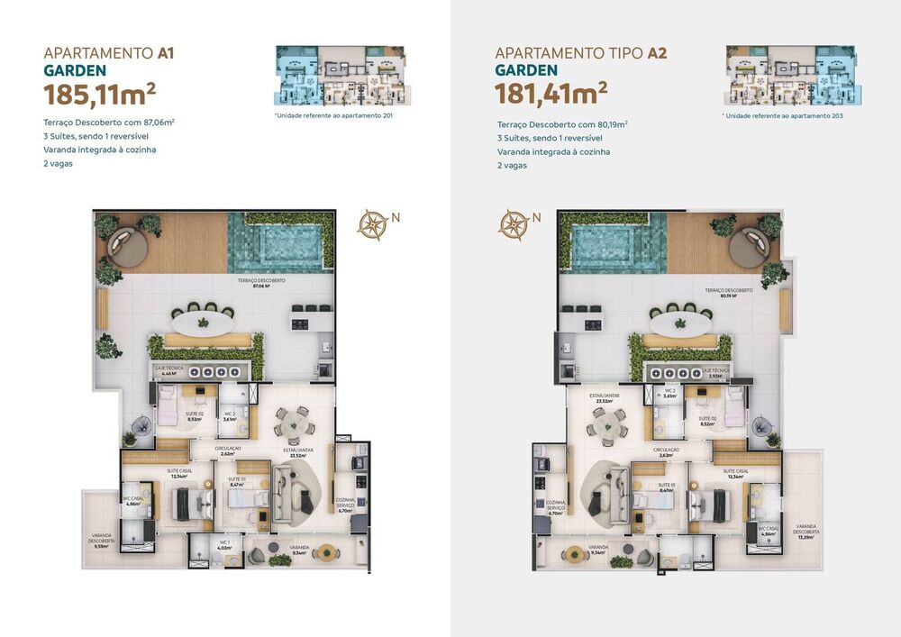 Apartamento, 3 quartos, 62185 m² - Foto 5