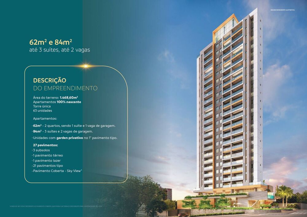 Apartamento, 3 quartos, 62185 m² - Foto 3