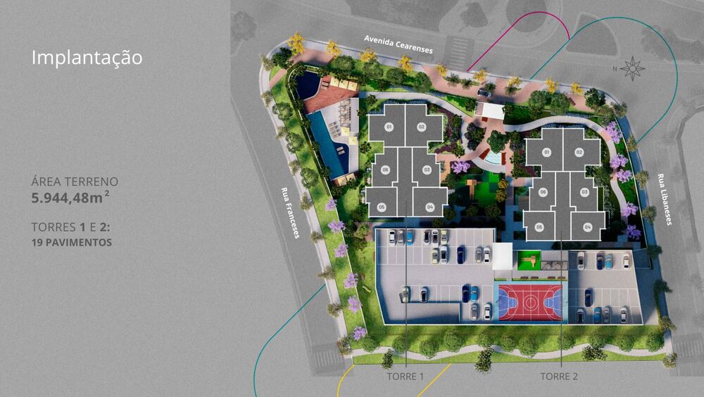 Apartamento, 3 quartos, 68 m² - Foto 2