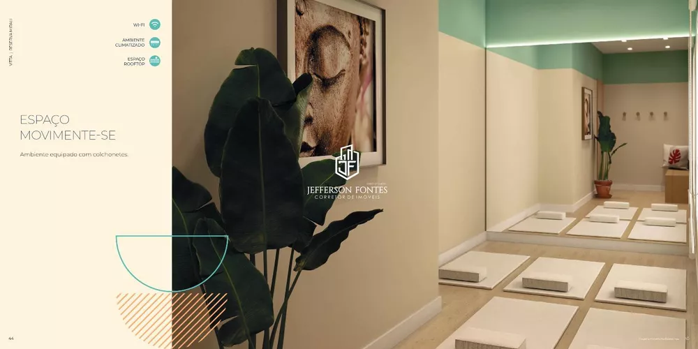 Apartamento, 2 quartos, 46 m² - Foto 3