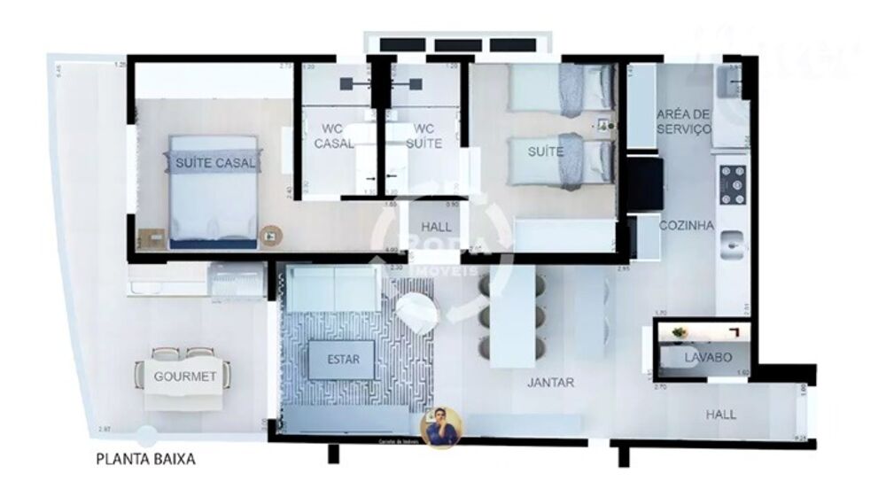 Apartamento, 1 quarto, 54 m² - Foto 19