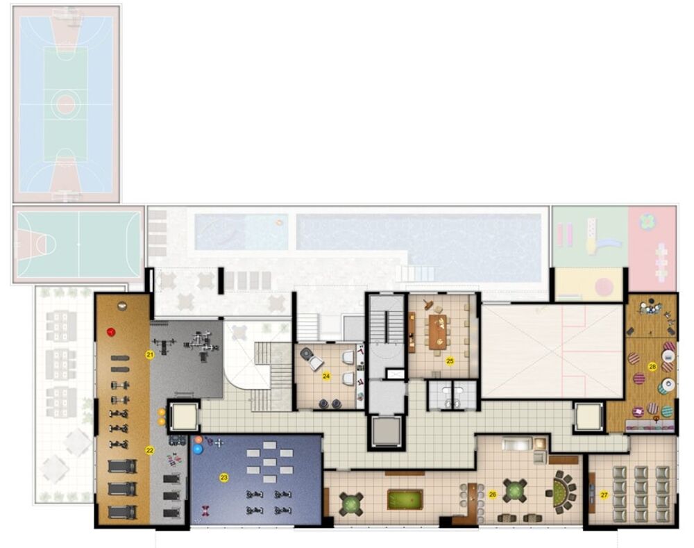Apartamento, 3 quartos, 167 m² - Foto 34