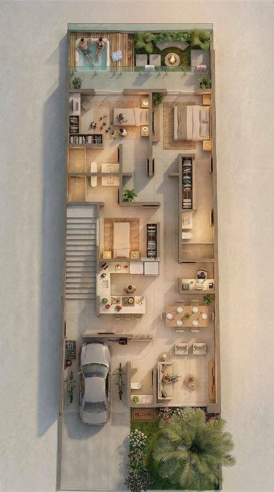 Casa, 1 quarto, 178 m² - Foto 2