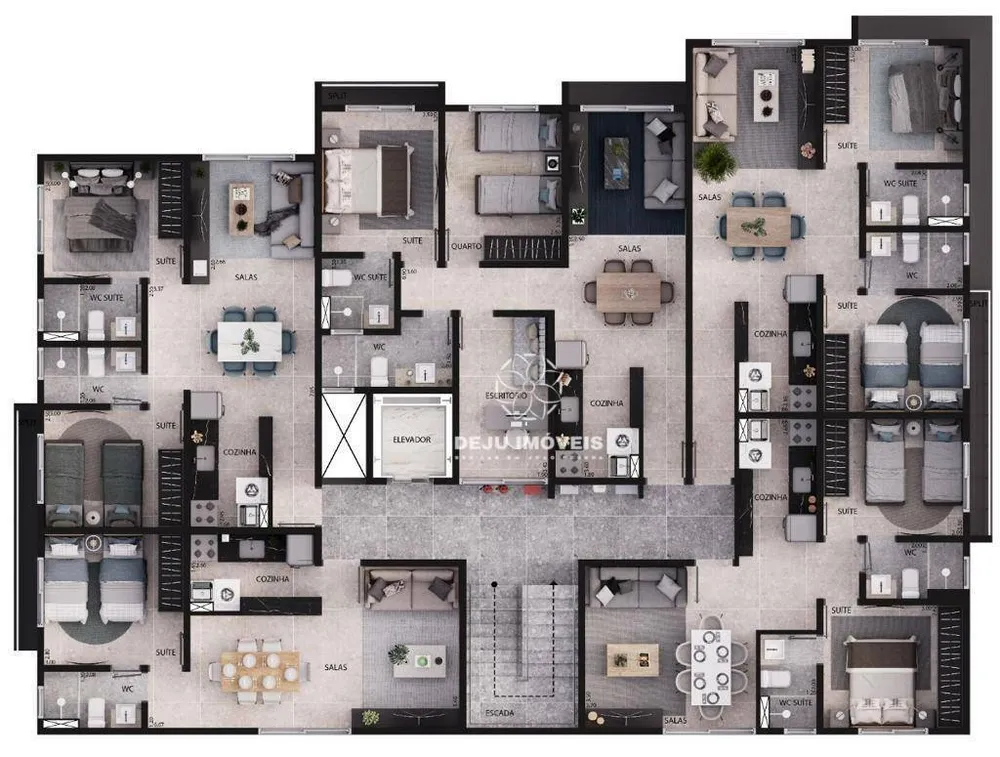 Apartamento, 2 quartos, 50 m² - Foto 3