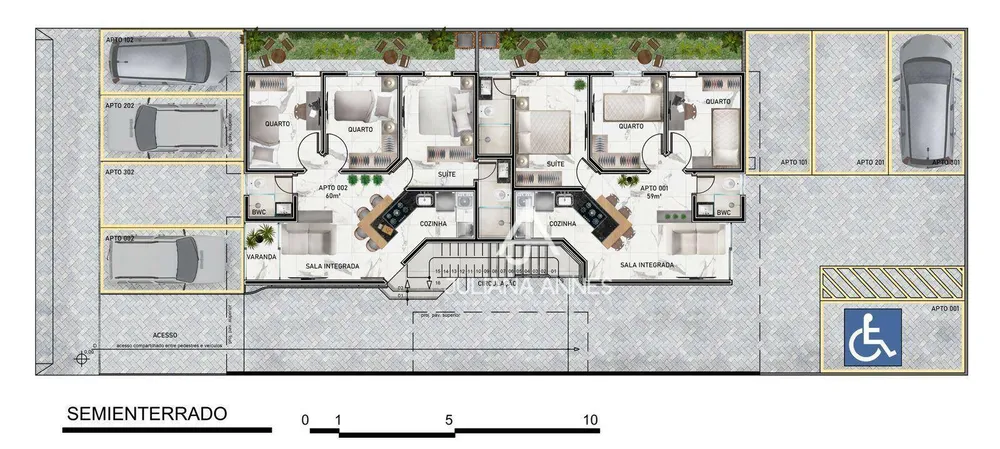Apartamento, 3 quartos, 72 m² - Foto 4