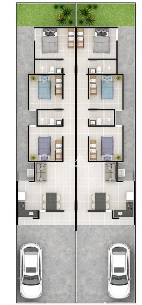 Casa de Condomínio, 3 quartos - Foto 2