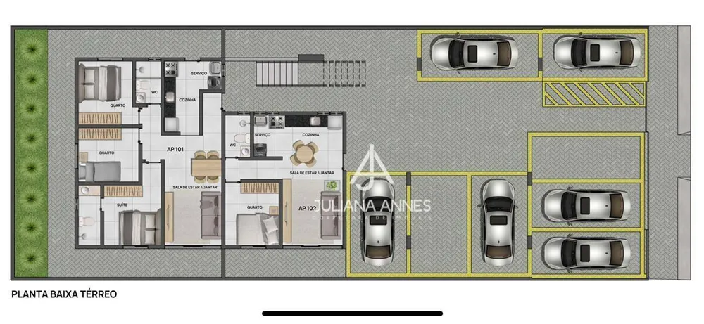 Apartamento, 1 quarto, 37 m² - Foto 4
