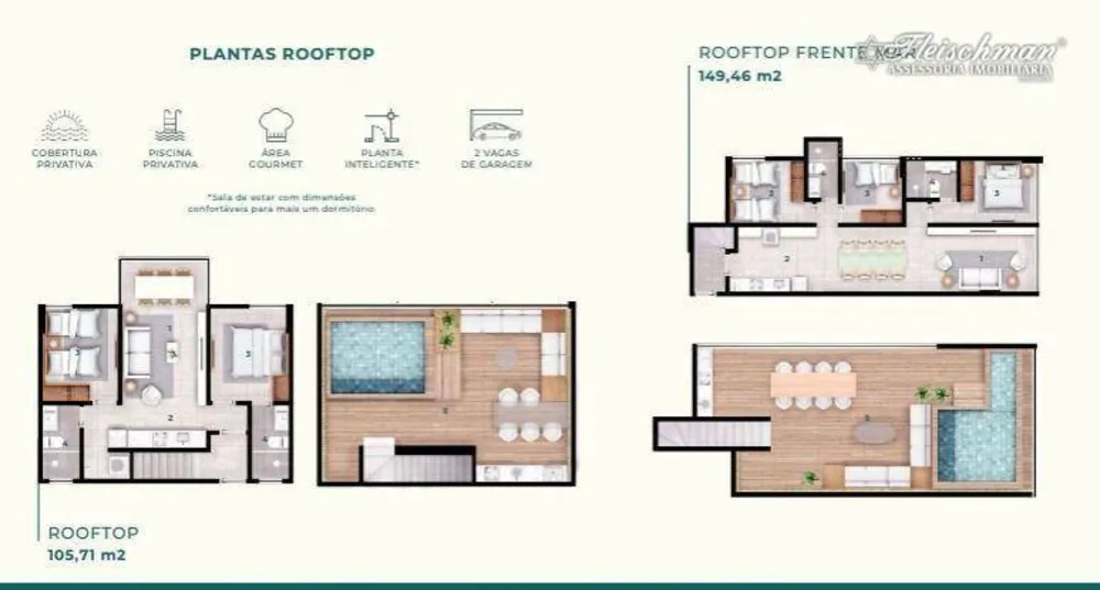 Apartamento, 3 quartos, 30 m² - Foto 3