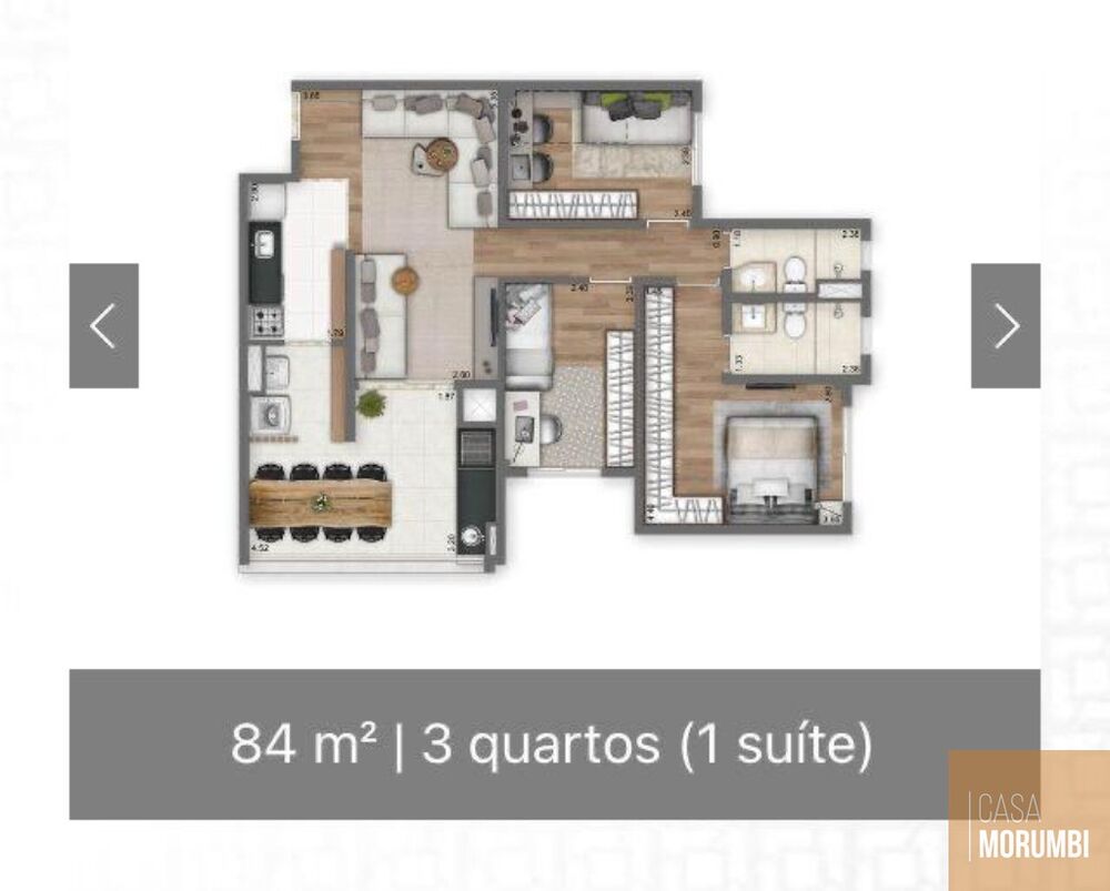 Apartamento, 3 quartos, 84 m² - Foto 12