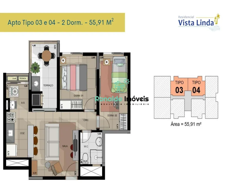 Apartamento, 1 quarto, 51 m² - Foto 20