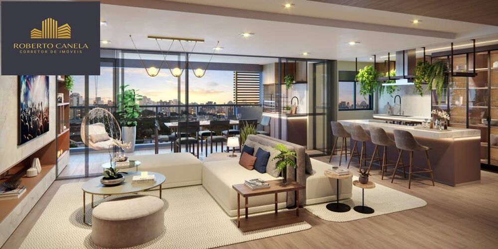 Apartamento à venda com 4 quartos, 208m² - Foto 1