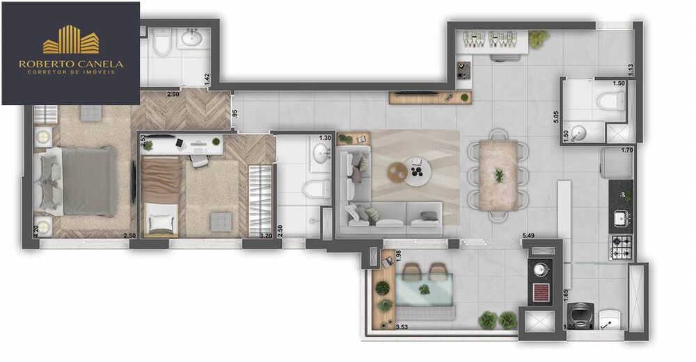 Apartamento à venda com 3 quartos, 88m² - Foto 8