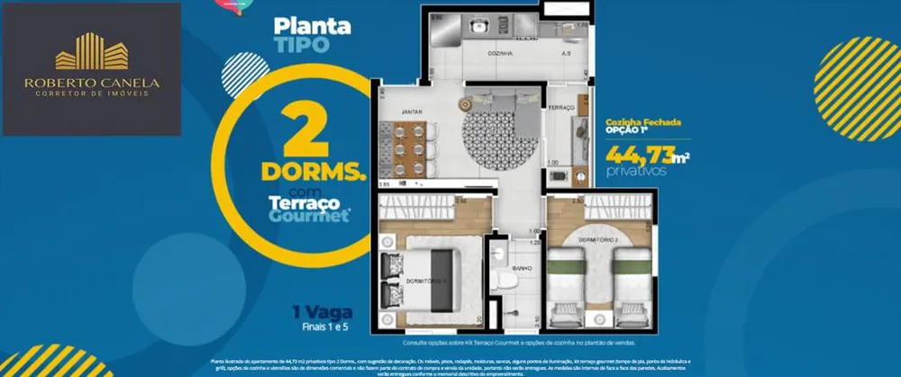 Apartamento, 2 quartos, 44 m² - Foto 12