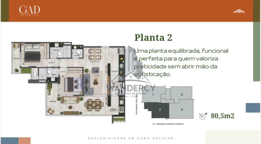 Apartamento, 2 quartos, 74 m² - Foto 12