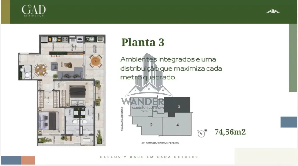 Apartamento, 2 quartos, 74 m² - Foto 4