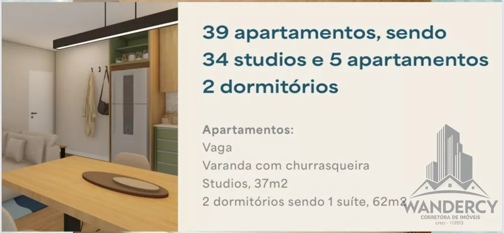Apartamento, 1 quarto, 37 m² - Foto 3