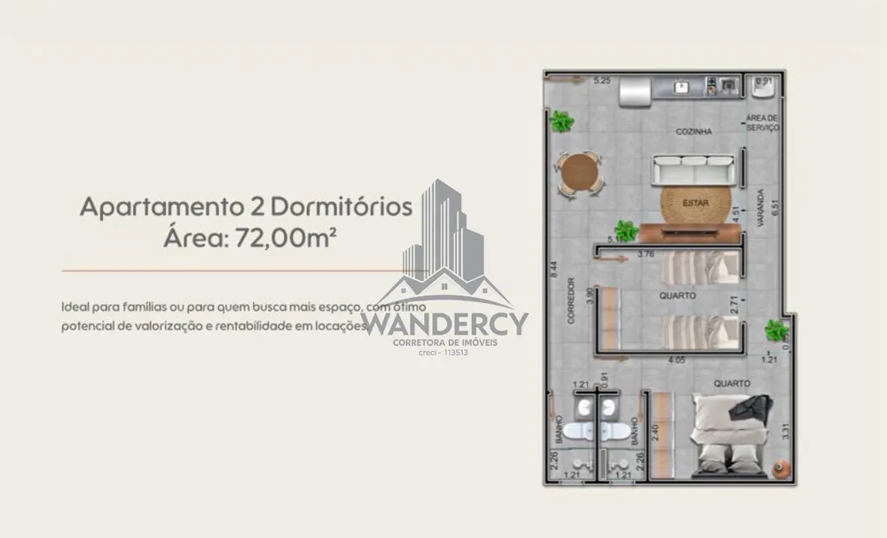 Apartamento, 1 quarto, 42 m² - Foto 10