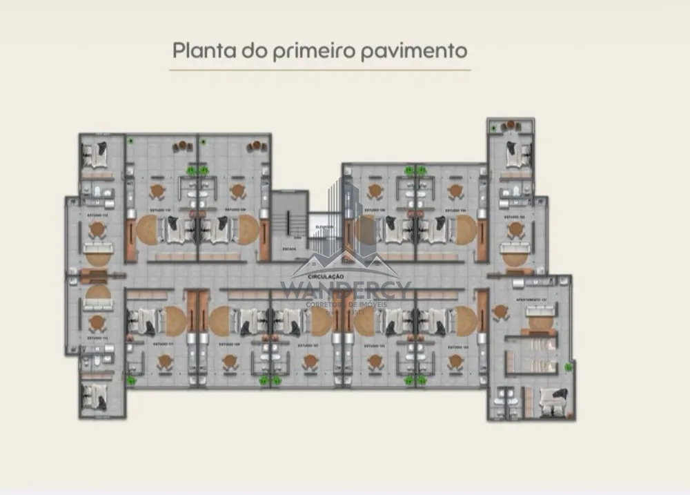 Apartamento, 1 quarto, 42 m² - Foto 14
