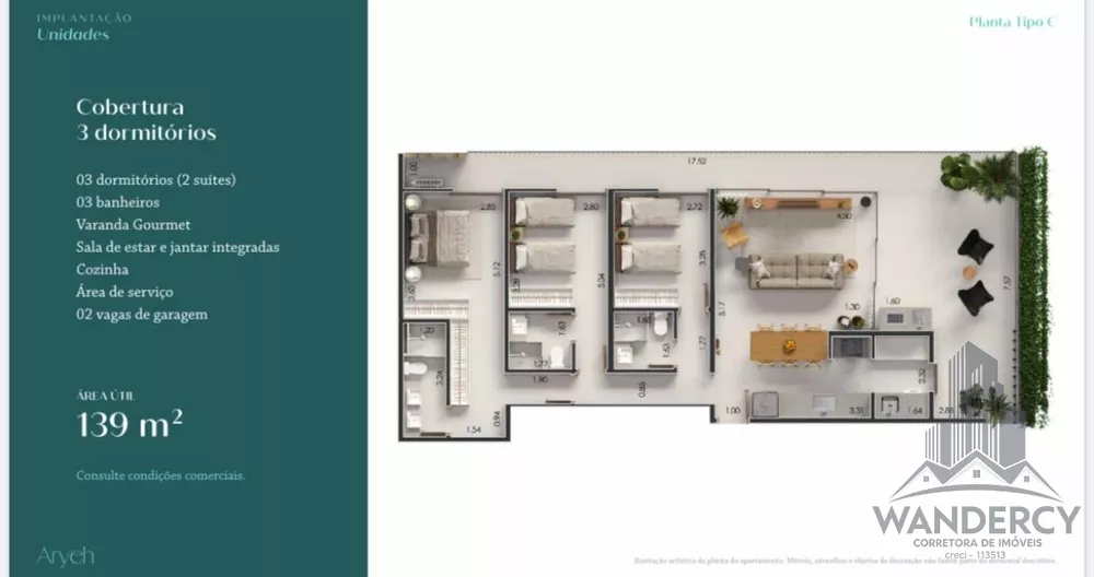 Apartamento, 2 quartos, 91 m² - Foto 7